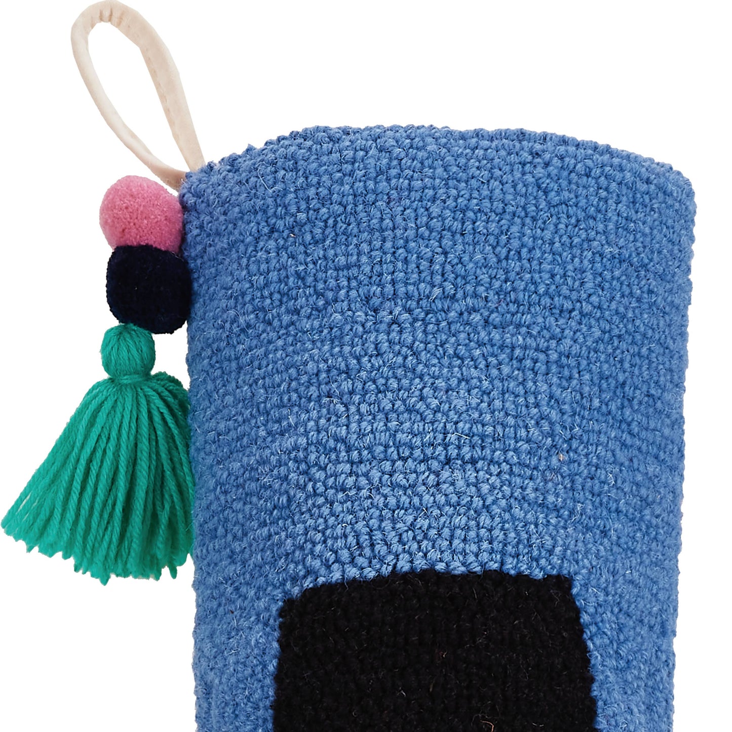 Snowman Stocking With Pom Pom Tassel