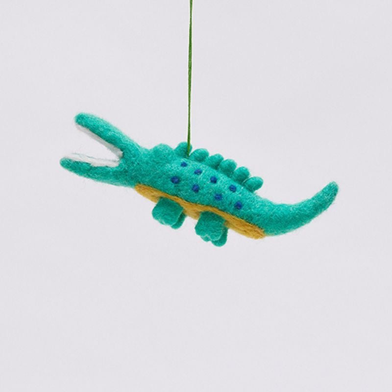 Alligator Felt Ornament