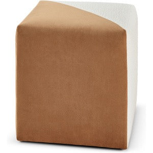 Minitas Stool, Upholstered Cube 18.5 x 18.5 x 18