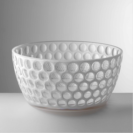 Lente Snack/Cereal Bowl White - 3"H x 6"W