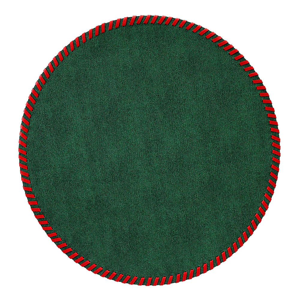 Whipstitch Forest 15" Round Placemat p/4