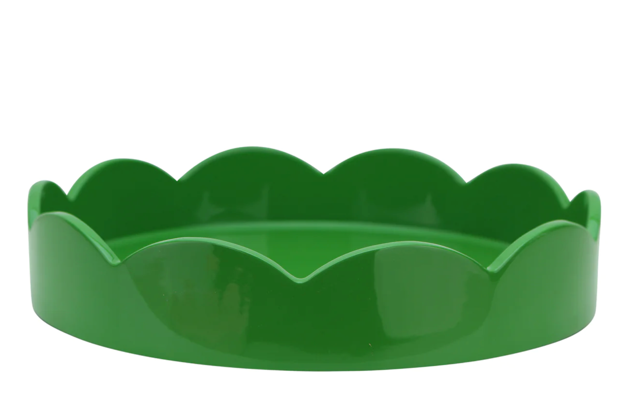 Scalloped Leaf Tray 8.5 x 8.5