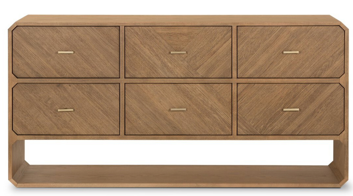 Caspian 6 Drawer Dresser