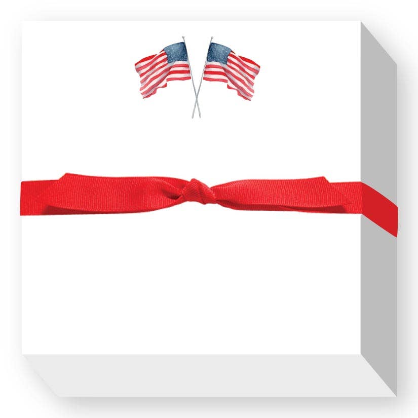 AMERICAN FLAGS CHUBBIE NOTEPAD