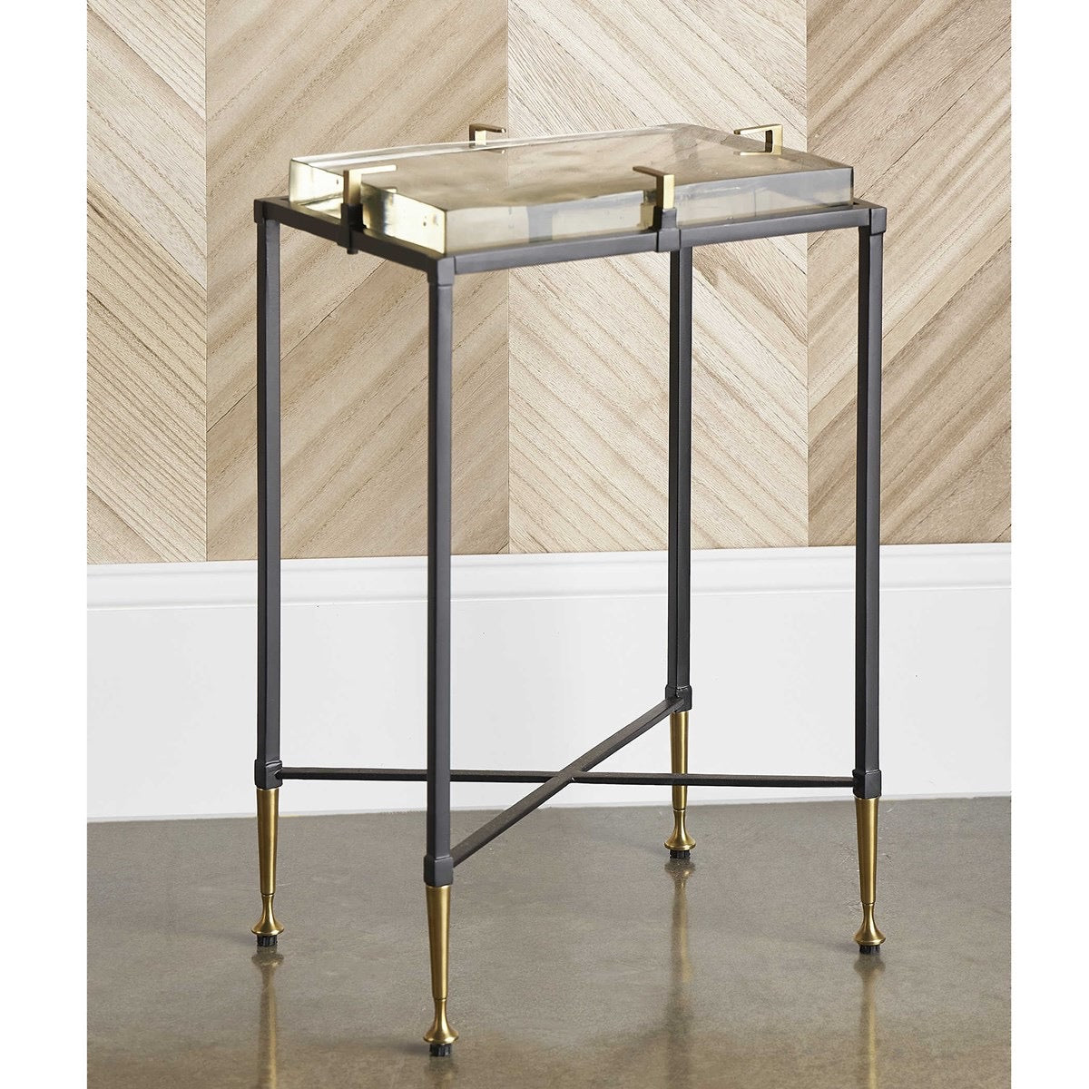 Ice Block Accent Table - Rectangular