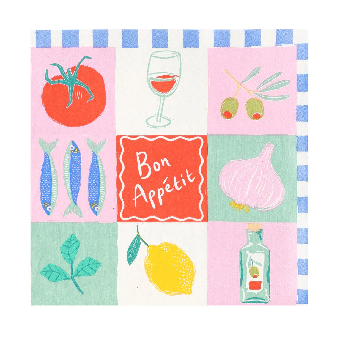 Bon Appetit Recycled Paper Napkins