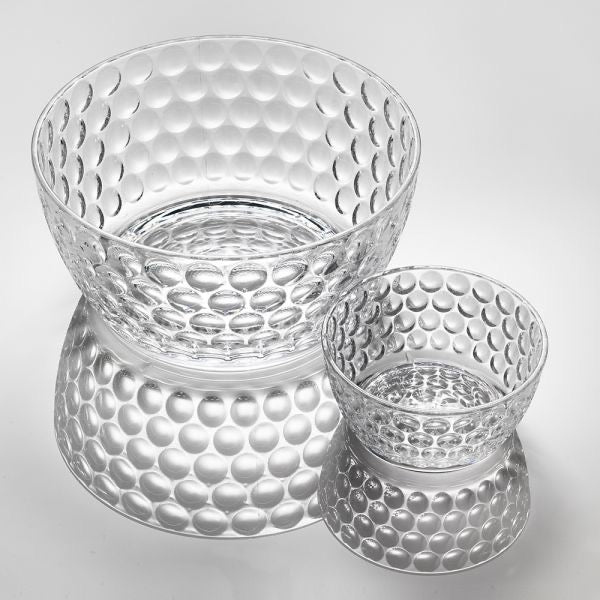 Lente Salad Bowl Clear - 6"H x 10"W