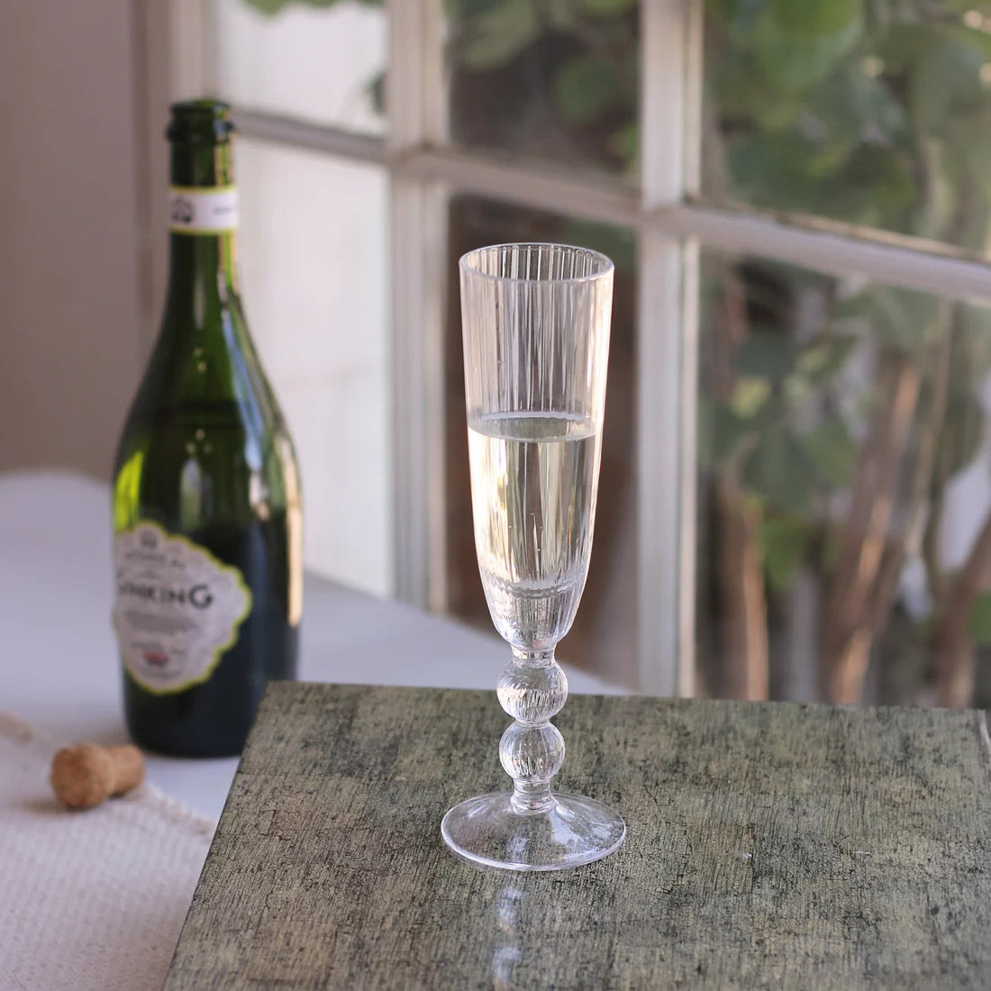 Glass Venice Champagne Flute S4