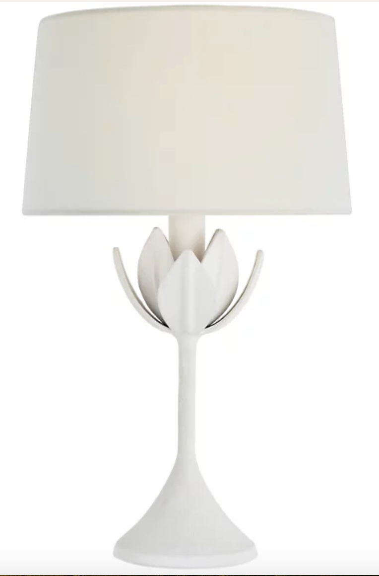 Alberto 17" Cordless White Lamp