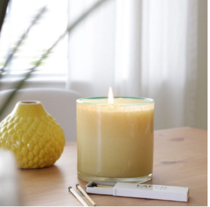LAFCO Pool House French Lilac Signature Candle - 15.5oz