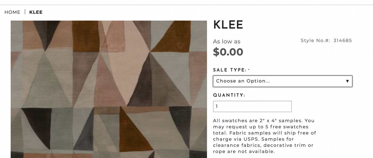 Klee Pillow: 1100-314685
