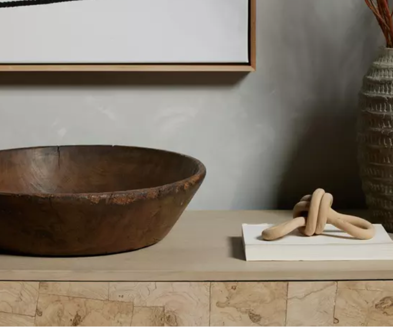 Found Wooden Bowl