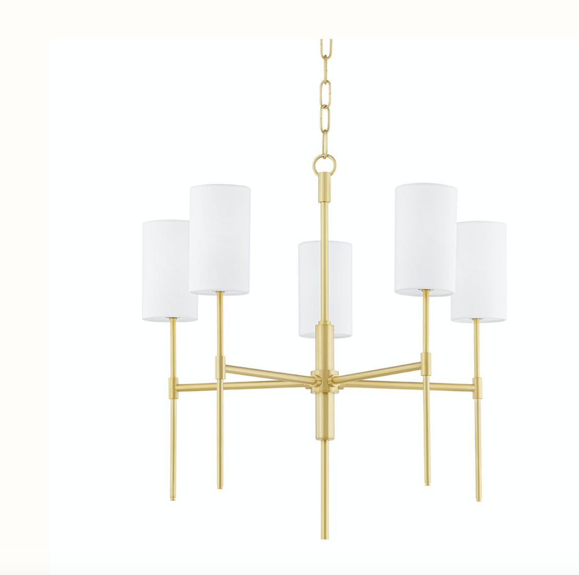 Olivia Chandelier - Aged Bronze