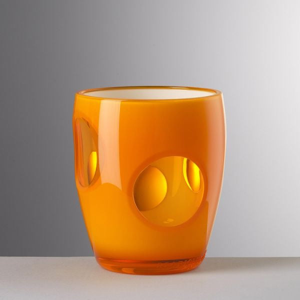 Fisheye Tumbler - Orange, Set of 2