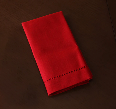Linens Classic Napkins S4 (Red)