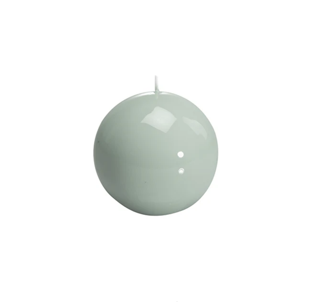 Meloria Ball Candle - 120mm Water Green