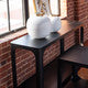 Archie Black Console Table
