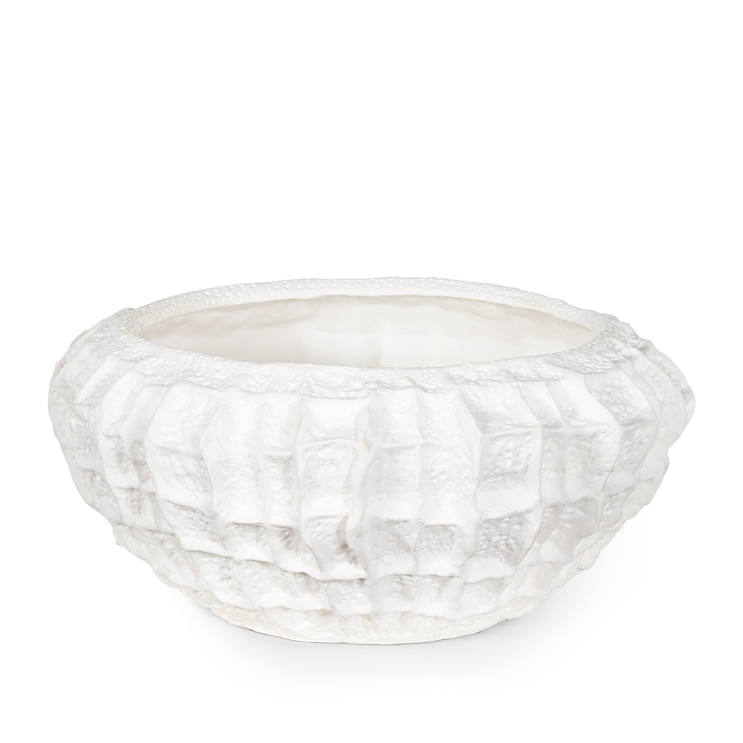 Caspian White Ceramic Bowl