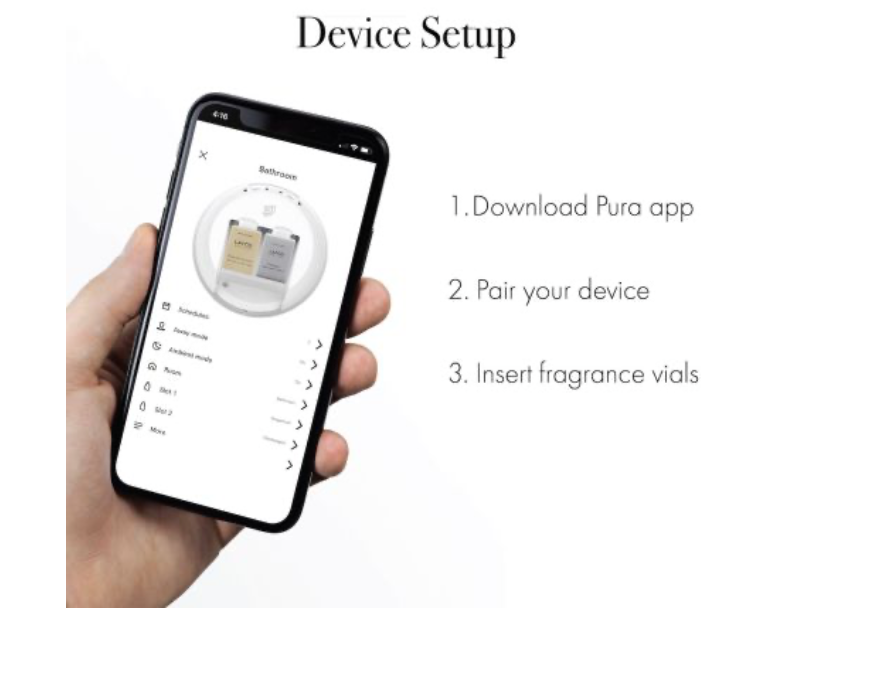 LAFCO Pura Smart Diffuser - Champagne Lavender/Champagne