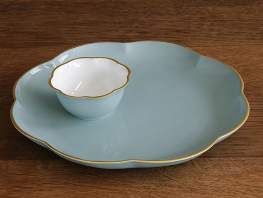 ENCANTO Devon Chip and Dip (Turquoise)