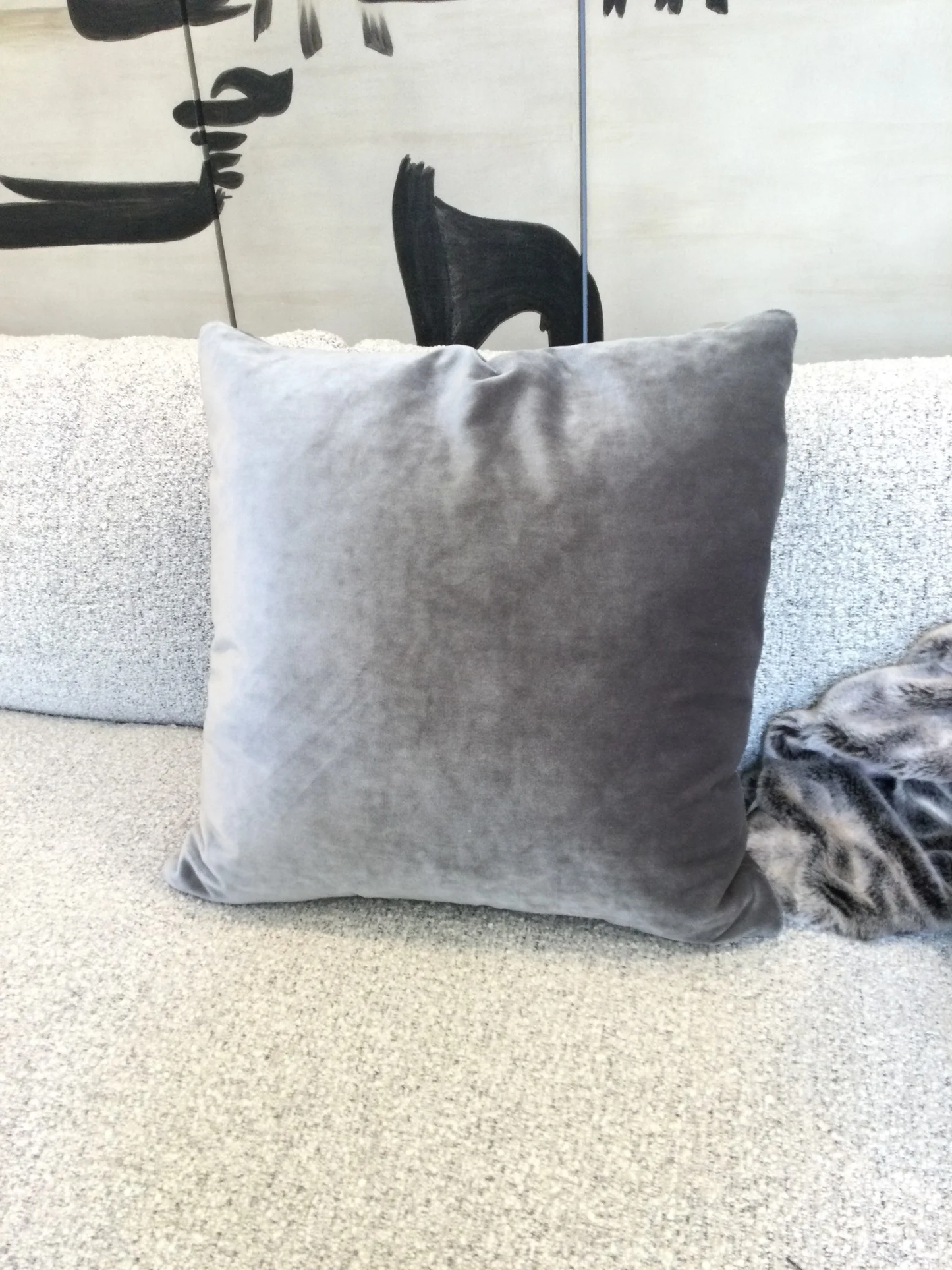 23 x 23 Feather Down Pillow - Knife Edge