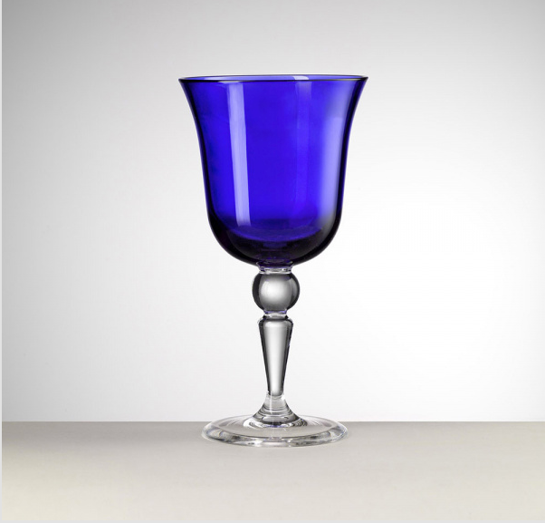 Saint Moritz Water Blue 7.25"H - 12oz