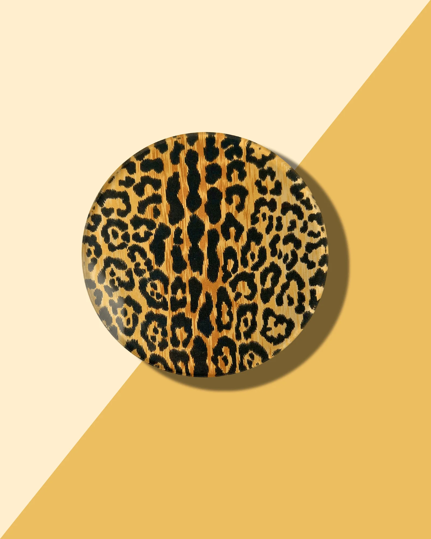 Leopard Print Coaster, Set of 4