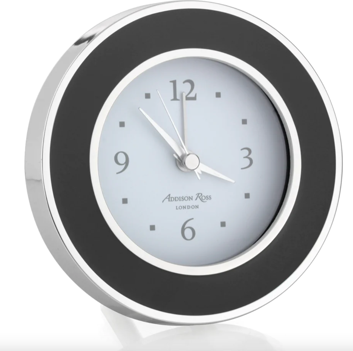 Black & Silver Alarm Clock