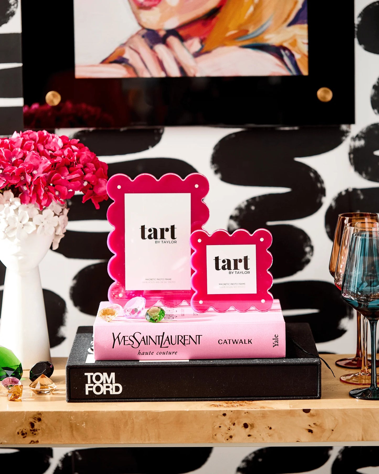 Magenta Mini Acrylic Picture Frame