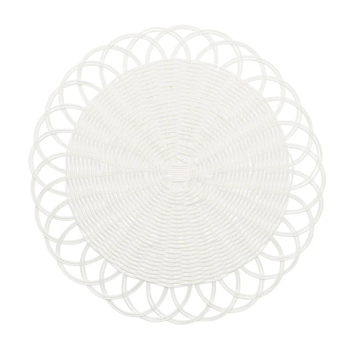 Alfresco Placemat White Set of 4