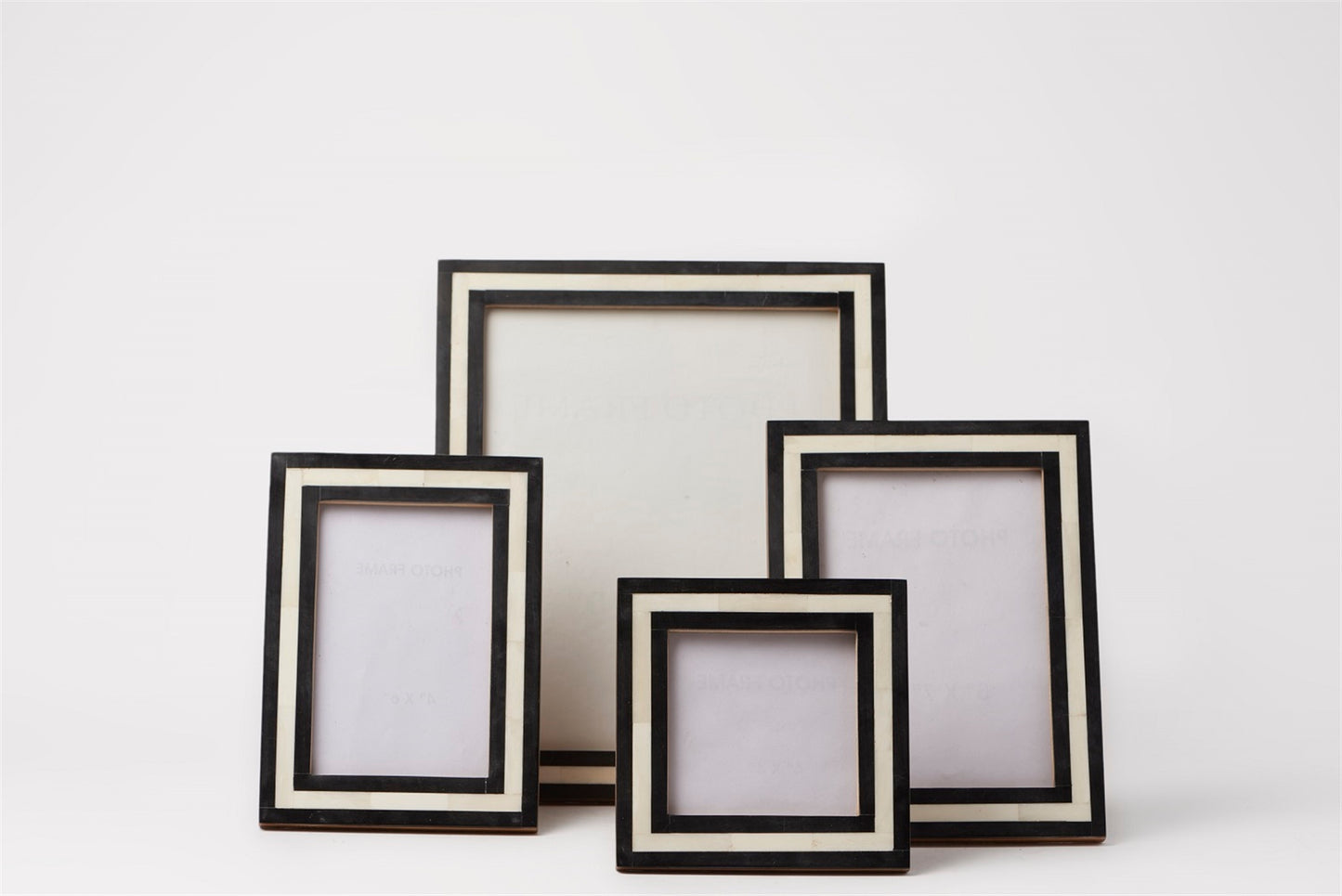 Black & White Picture Frame, 5" x 7"