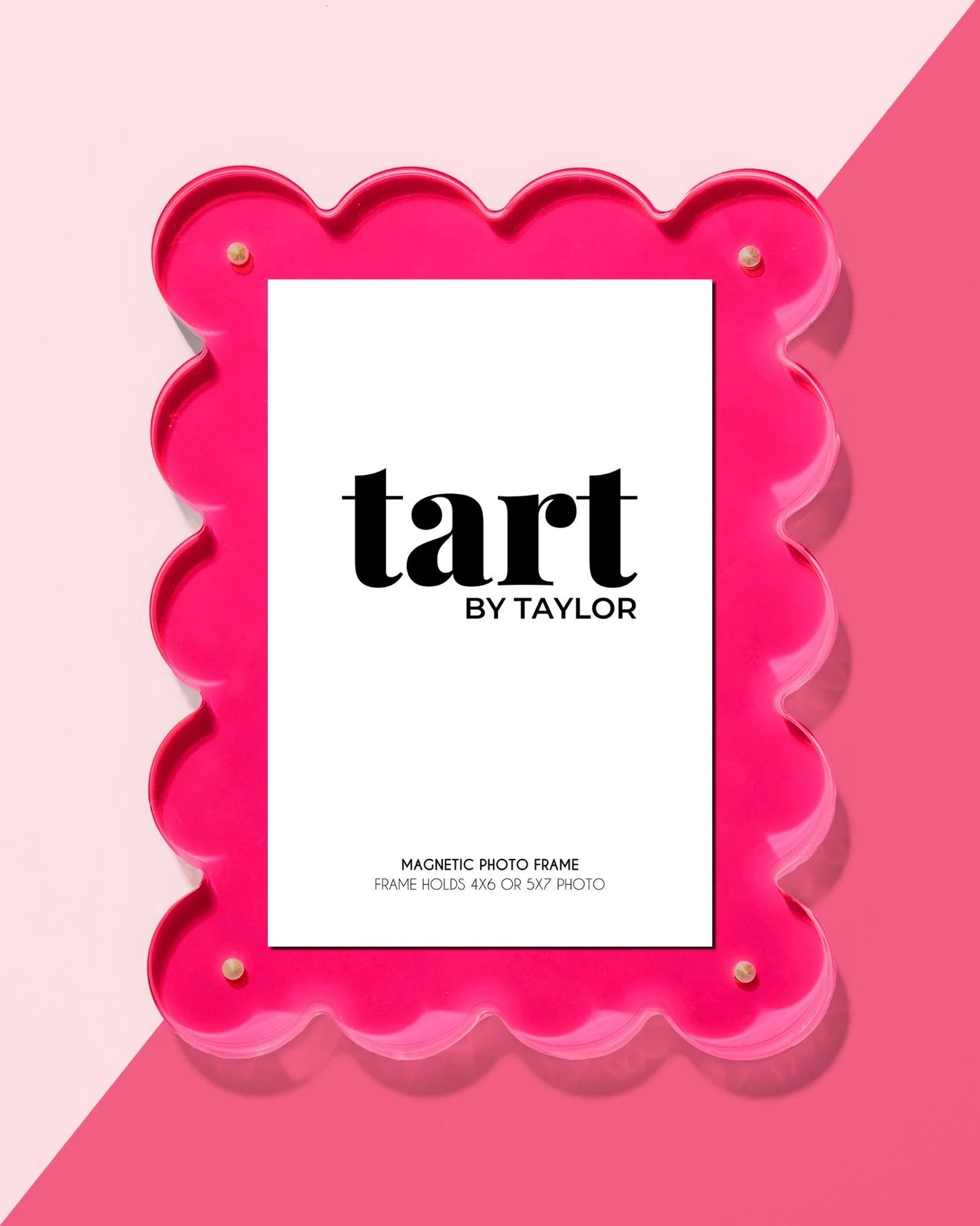 Acrylic Picture Frame / Neon Pink