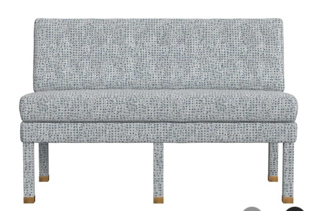 Bench Banquette / DASHING BLUE 52"