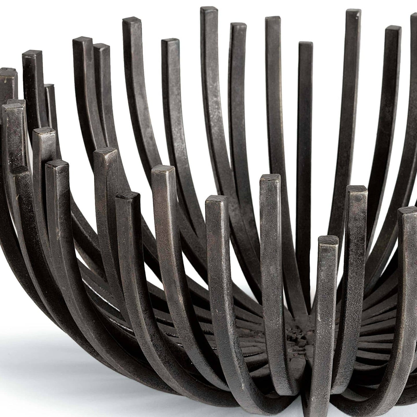 Black Iron Webbed Bowl