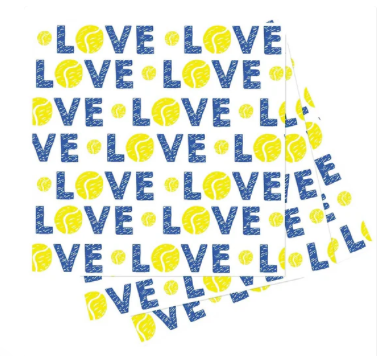 Tennis Love Paper Napkin