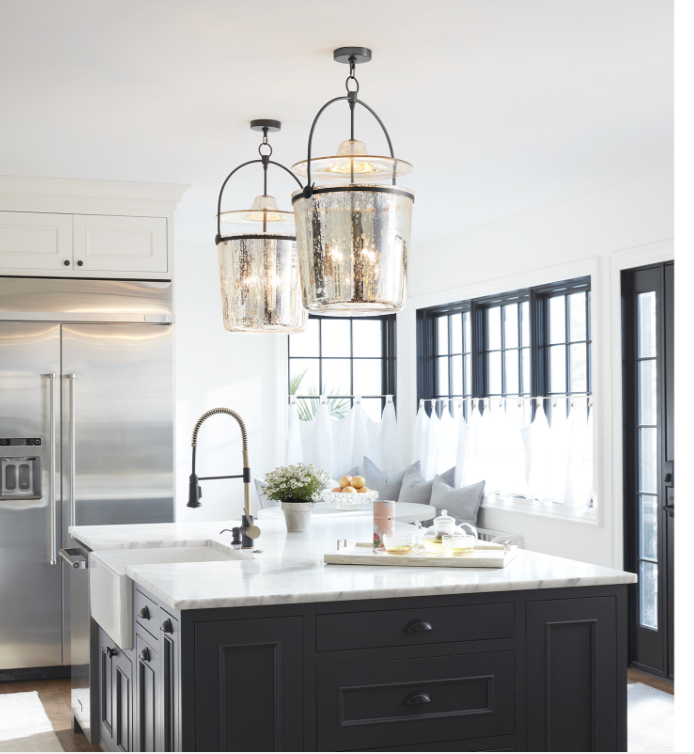 Emerson Bell Jar Pendant Large (Oil Rubbed Bronze)