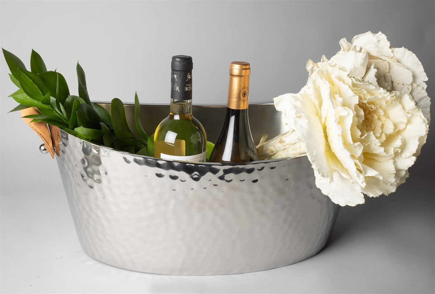 Stainless Steel Hammered Wine Cooler