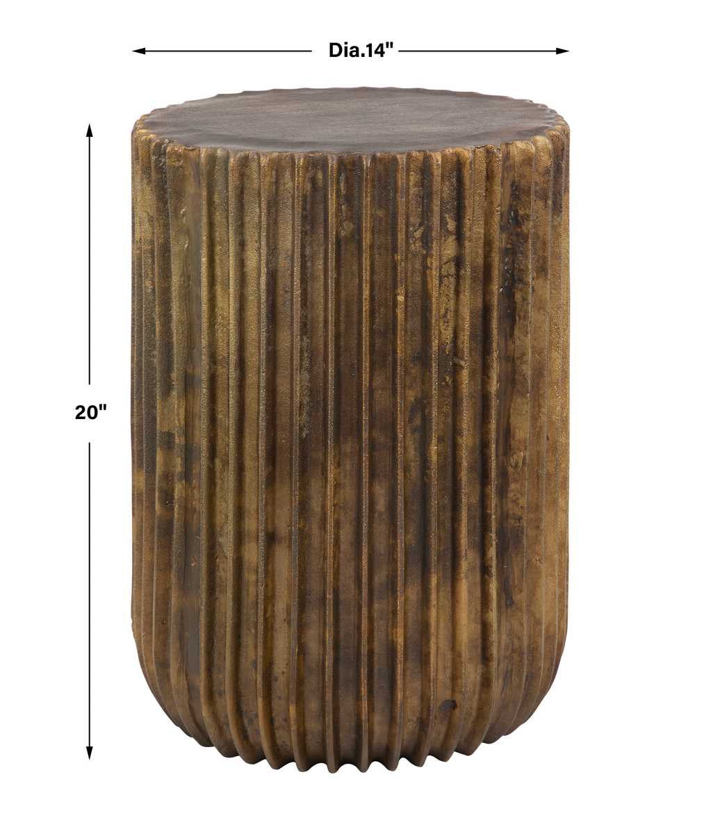 Peaks and Valleys Accent Table