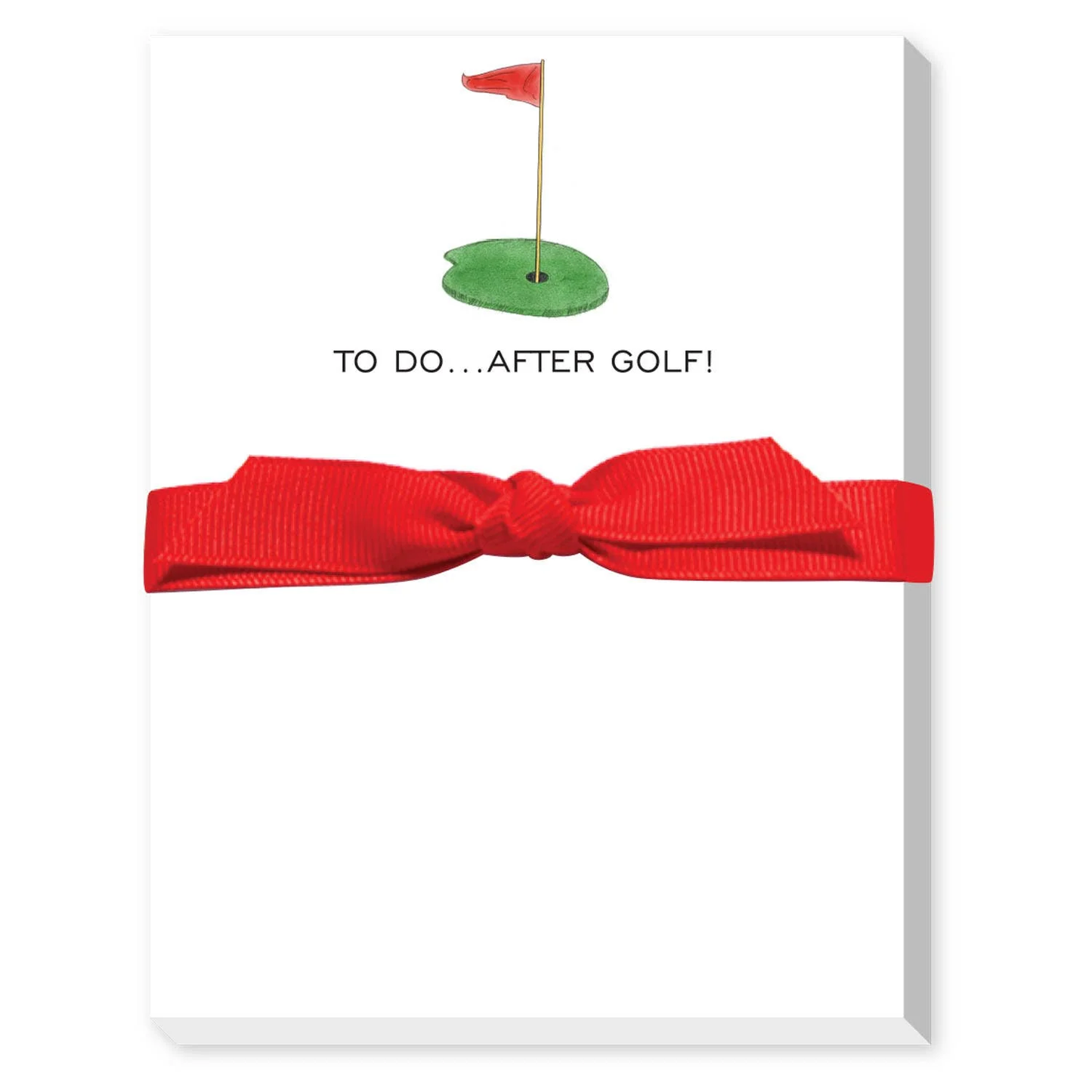 To Do After Golf Mini Notepad