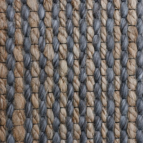 Dark Gray/Natural 2' x 3' Rug