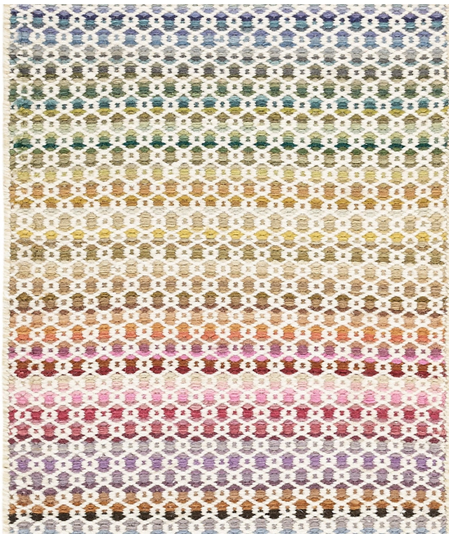 Poppy Multi Handwoven Wool Rug - 9x12