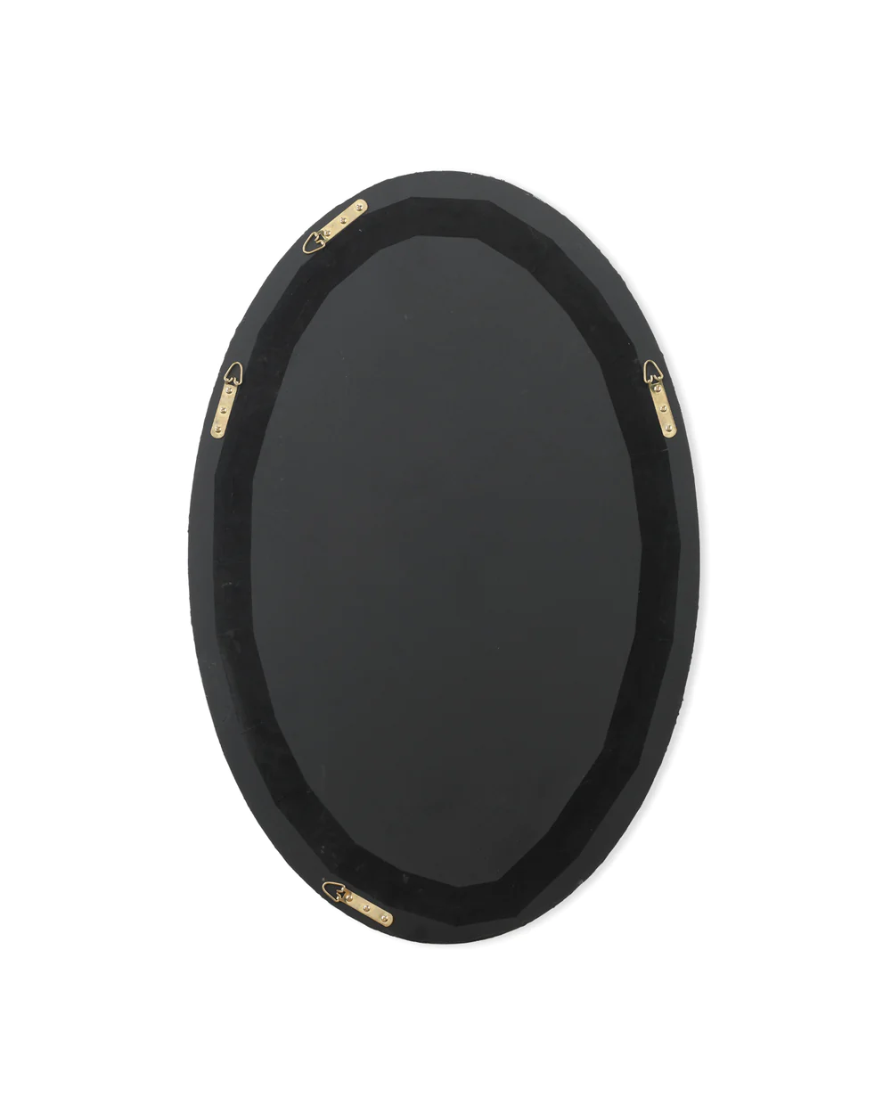 Ovation White Oval Mirror