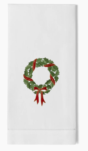 Holly Wreath Ribbon