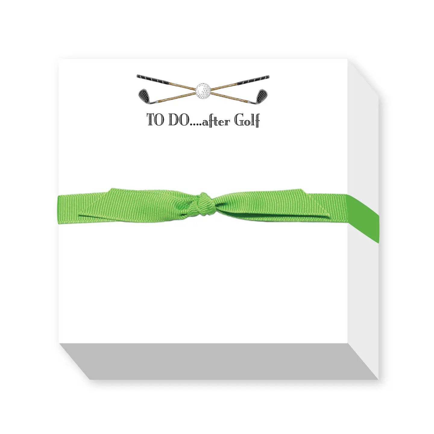 To Do After Golf Chubbie Notepad