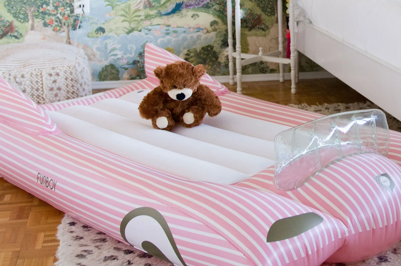 Kid Convertible Pink Airbed