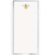 Gold Foil Bee Buck Notepad