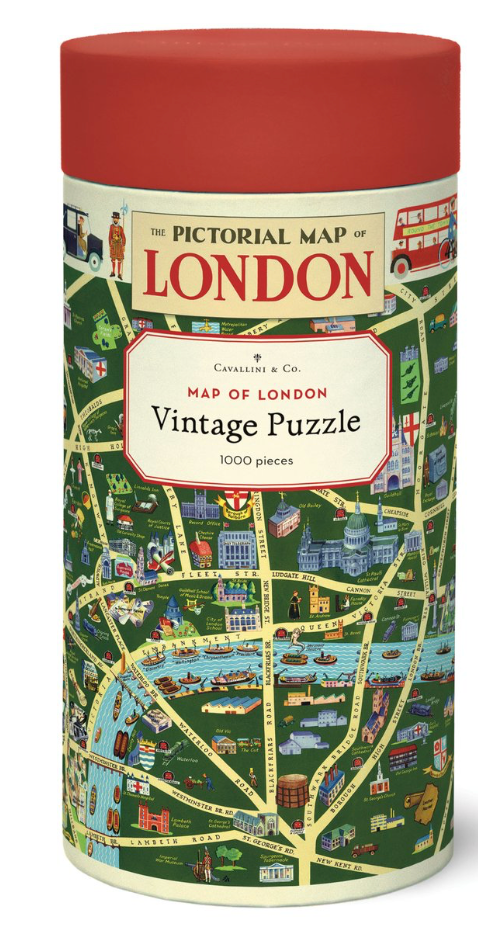 1,000 Piece Puzzle - London Map
