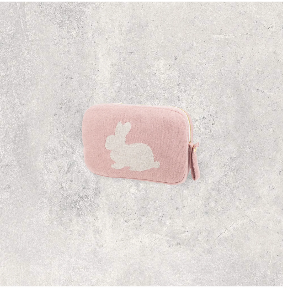 Bunny Blanket Set - Pink/Beige