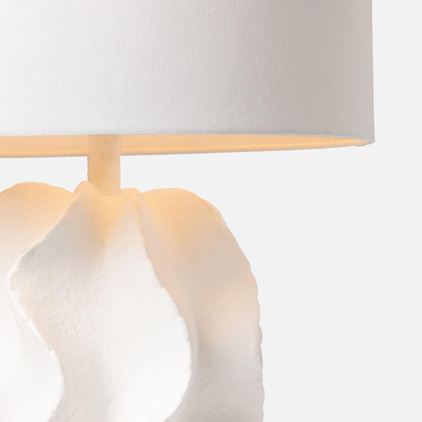 Bethany Lamp - Matte White Resin