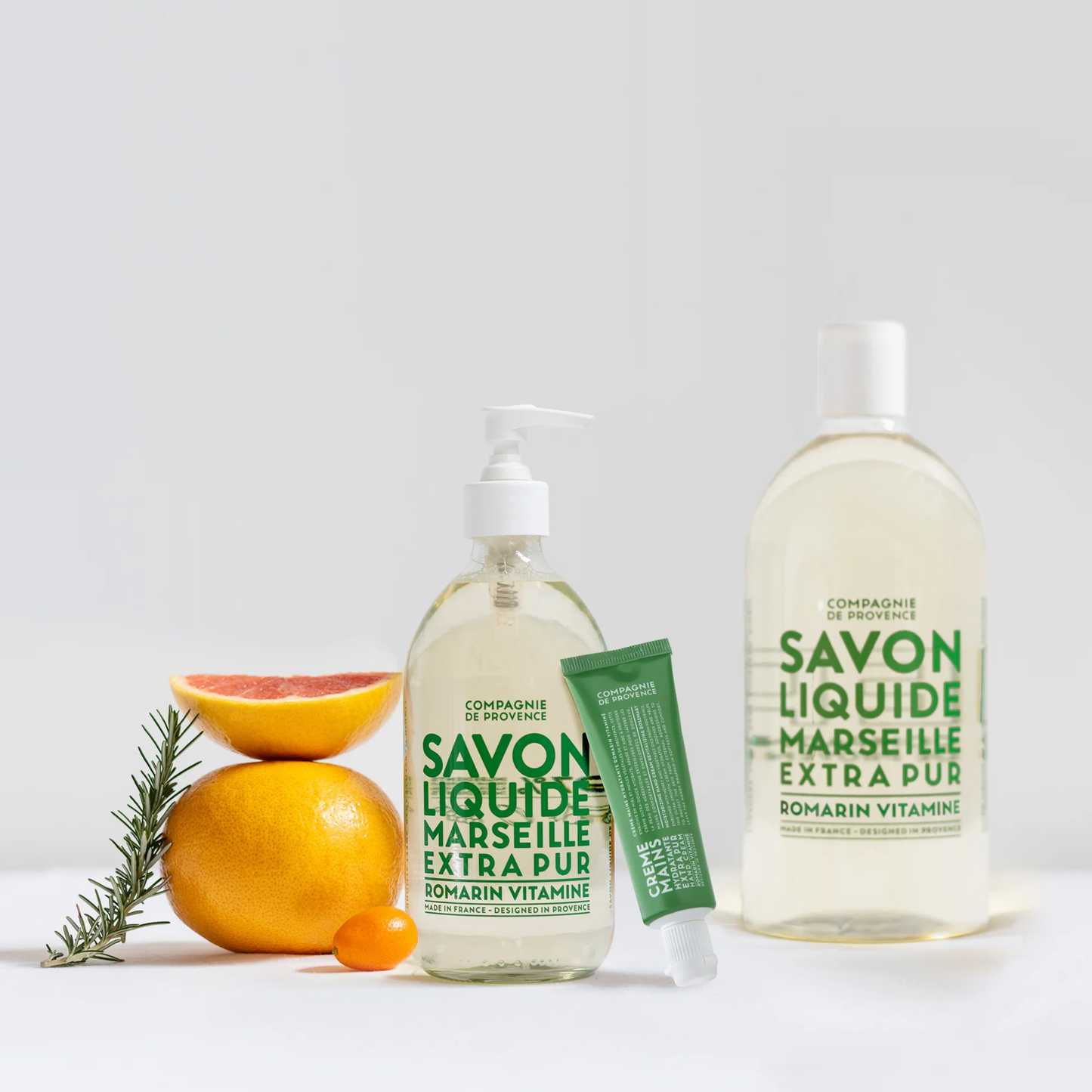 Revitalizing Rosemary Soap, 16.7 oz Glass